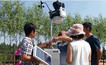 大型環(huán)境氣象觀測系統(tǒng)順利通過陜西省治沙研究所驗收