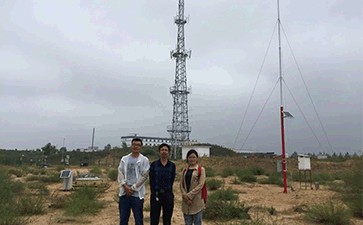 大型環(huán)境氣象觀測系統(tǒng)順利通過陜西省治沙研究所驗收