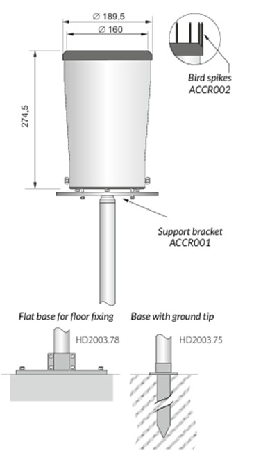 翻斗式雨量傳感器